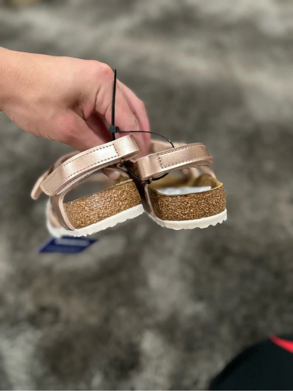 Birkenstock Girls' rose Pink Adjustable Strap Sandals